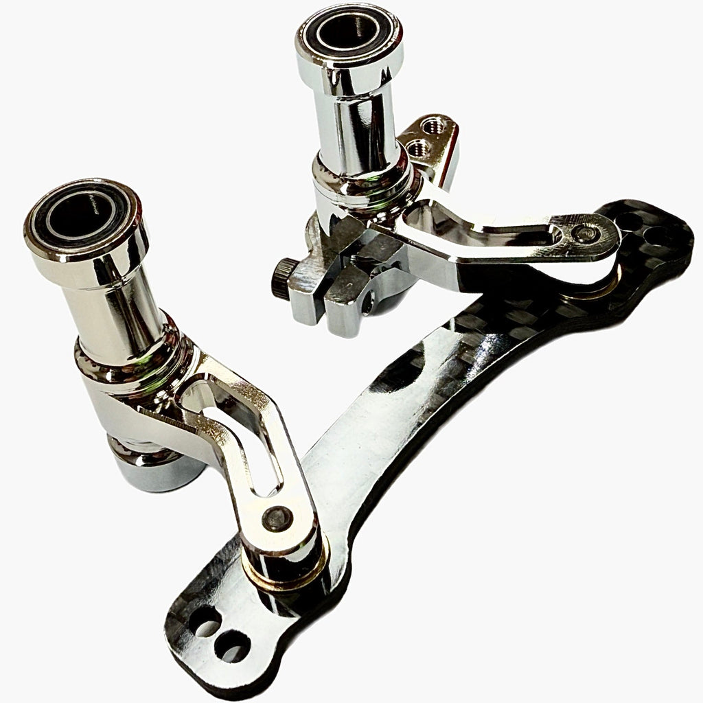 7075 Aluminum & Carbon Fiber Steering Assembly for Arrma 6S / 1/7 (Kraton, Limitless, Infraction)