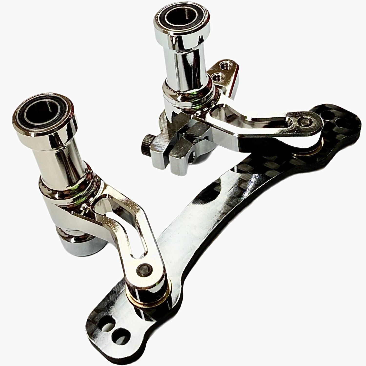 7075 Aluminum & Carbon Fiber Steering Assembly for Arrma 6S / 1/7 (Kraton, Limitless, Infraction)