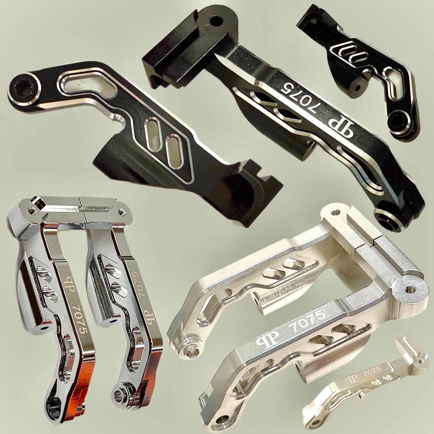 Arrma Infraction 1/7 Aluminum Rear Body Post Fixed Mount (Chassis Brace Delete)