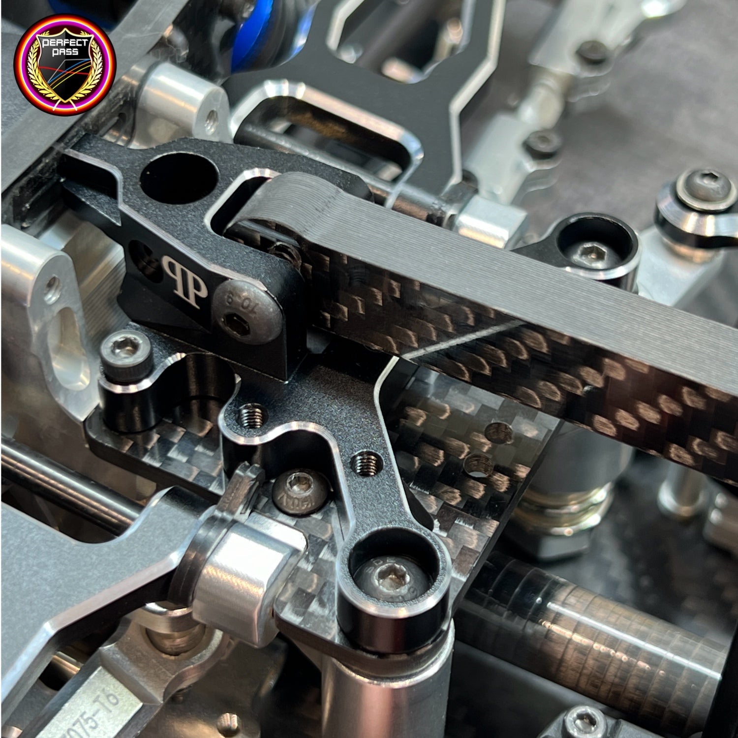 Aluminum 7075 Center Brace Mount Set For Arrma 6S