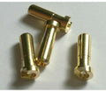 (4) Low Profile 5mm Gold Plated Bullet Lipo Battery Connectors
